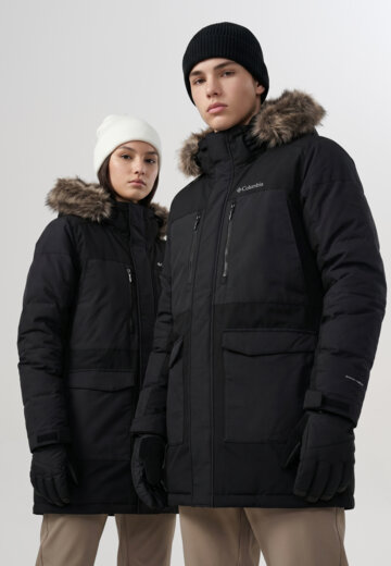 Куртка утепленная детская Columbia Marquam Peak Fusion II Parka, Черный