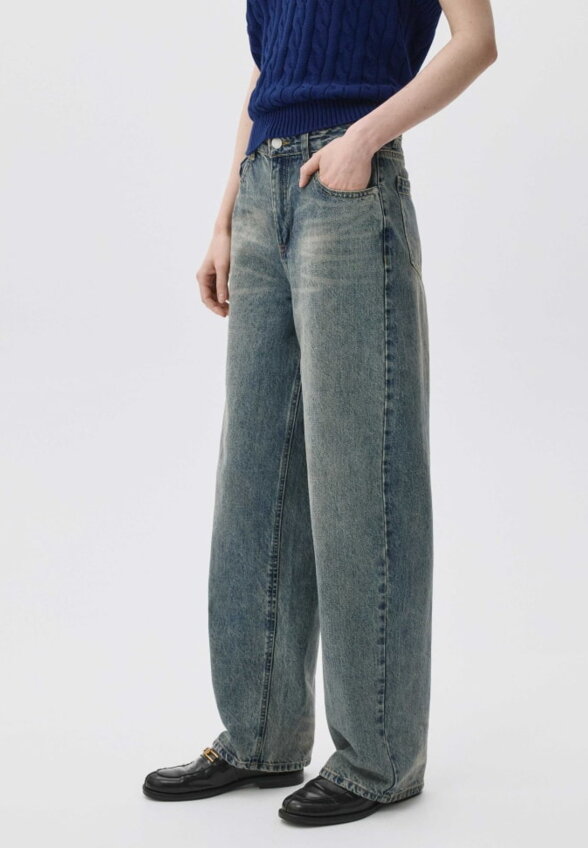 Джинсы Loose straight