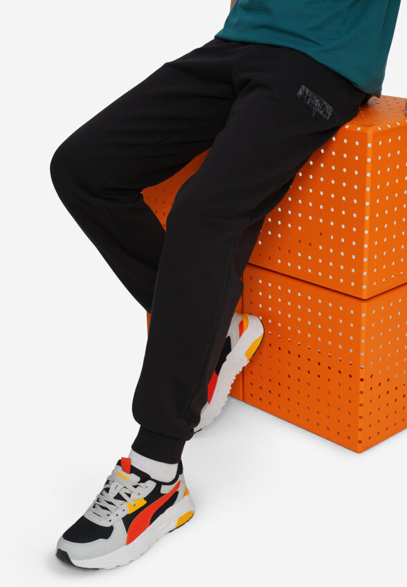 Брюки для мальчиков PUMA Ess Logo Lab Story 2, Черный