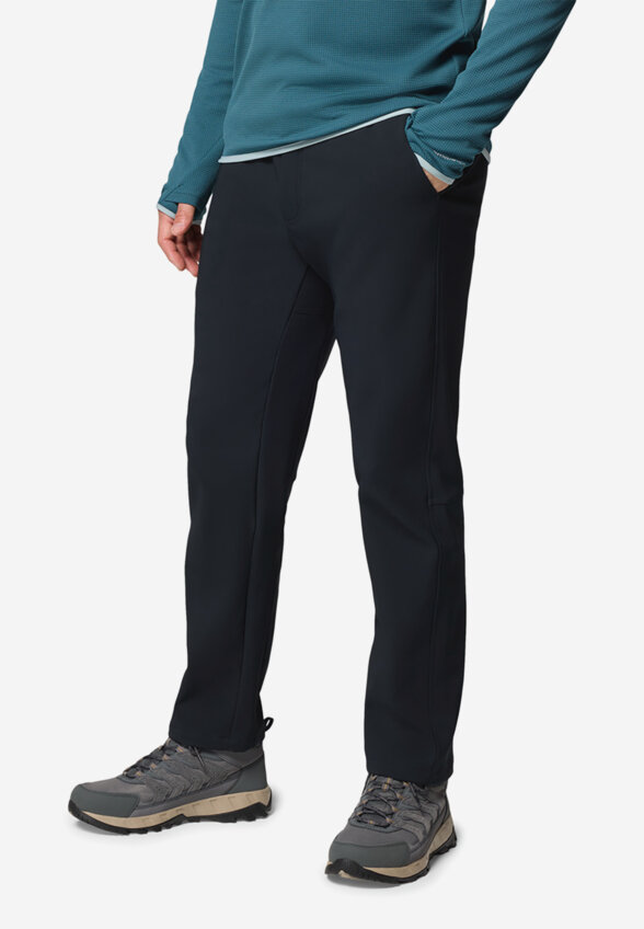 Брюки софтшелл мужские Columbia Time To Trail Omni-Heat Pant, Черный