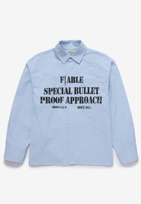 Рубашка Bulletproof Blue FABLE
