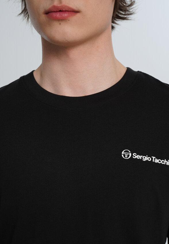 Футболка мужская Sergio Tacchini Essenziale, Черный