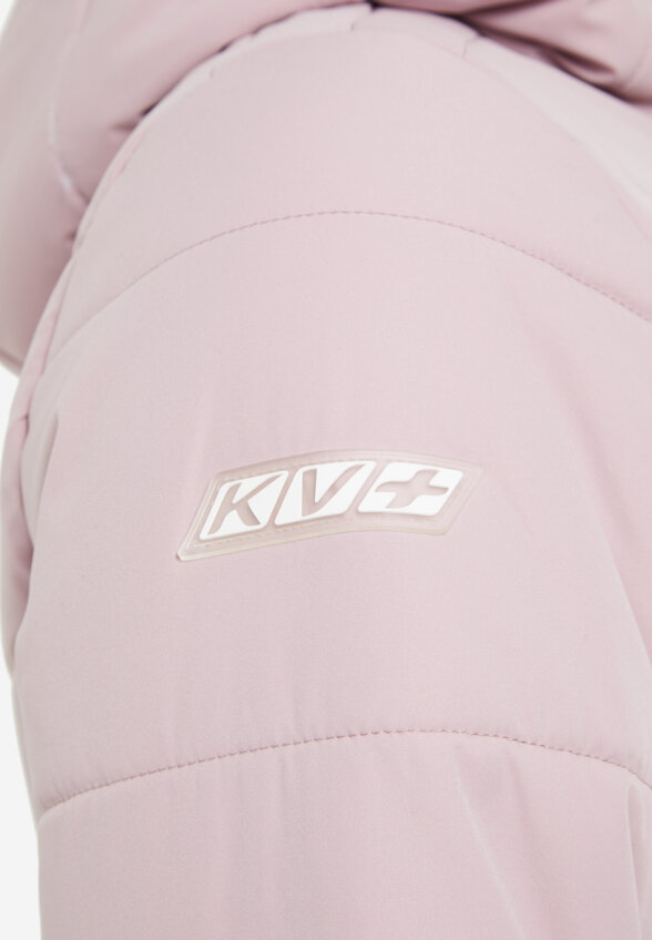 Куртка для беговых лыж женская KV+, Розовый