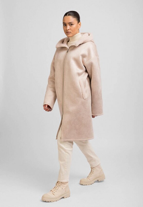 Пальто меховое Alef