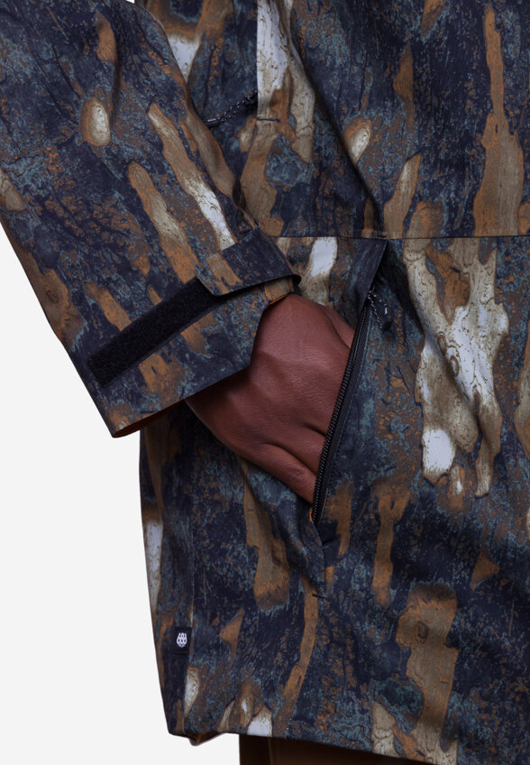 Куртка сноубордическая мужская 686 GORE-TEX Hydra Thermagraph, Коричневый