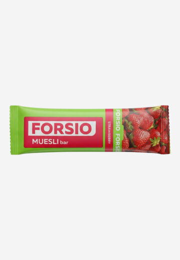 Мюсли Forsio «Клубника» 30 г, Красный