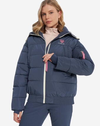 Пуховик женский Glissade, Синий женщинам