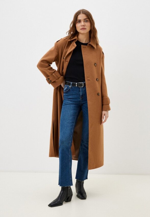 Пальто двубортное Снежная Королева