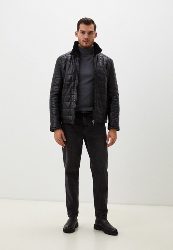 Куртка кожаная Jorg Weber