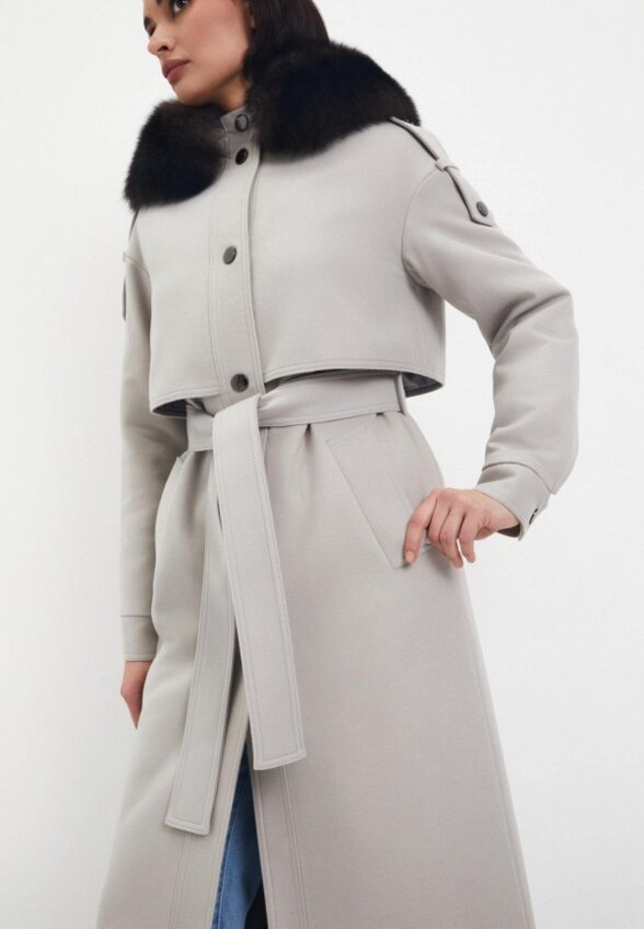 Пальто однобортное ReaLegenda