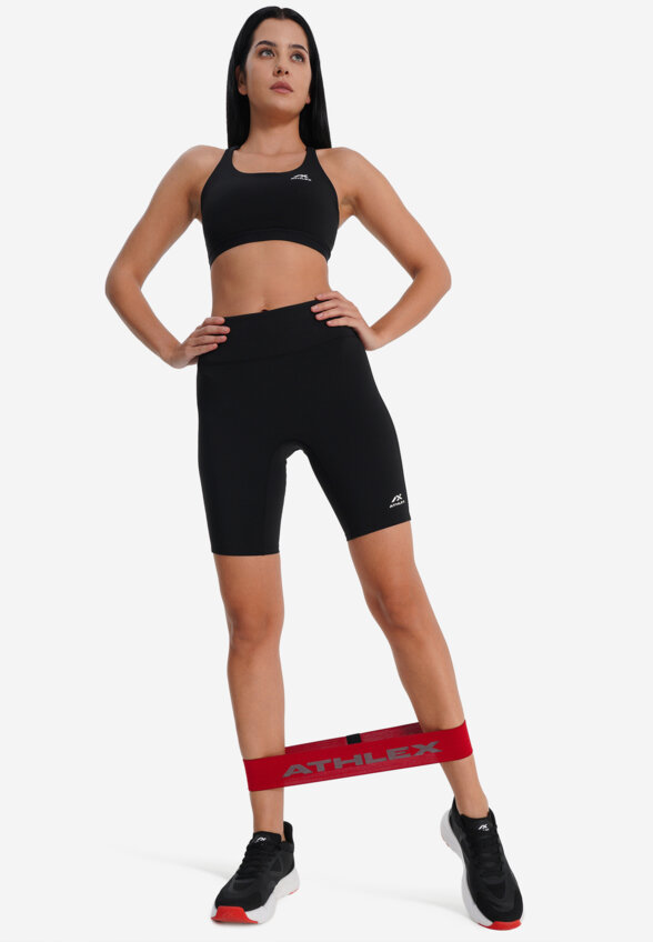 Велосипедки женские Athlex, Черный