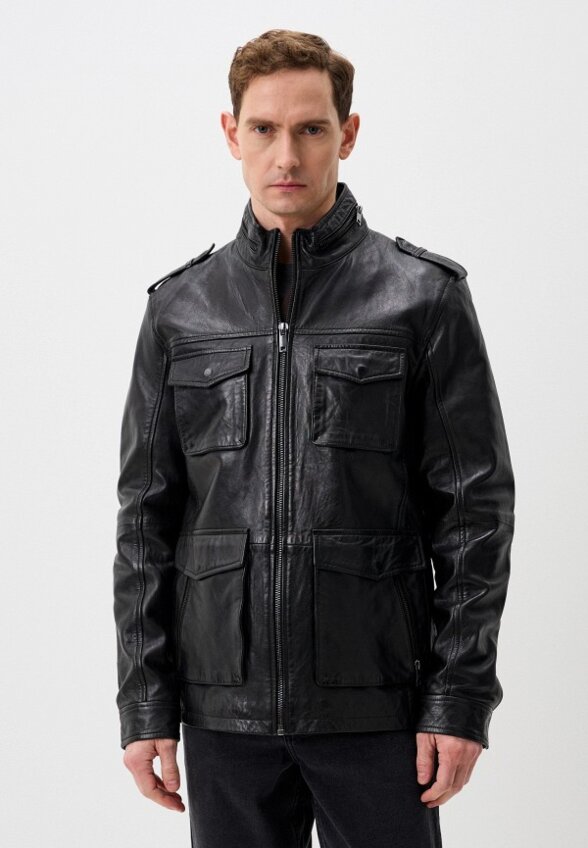 Куртка кожаная Jorg Weber