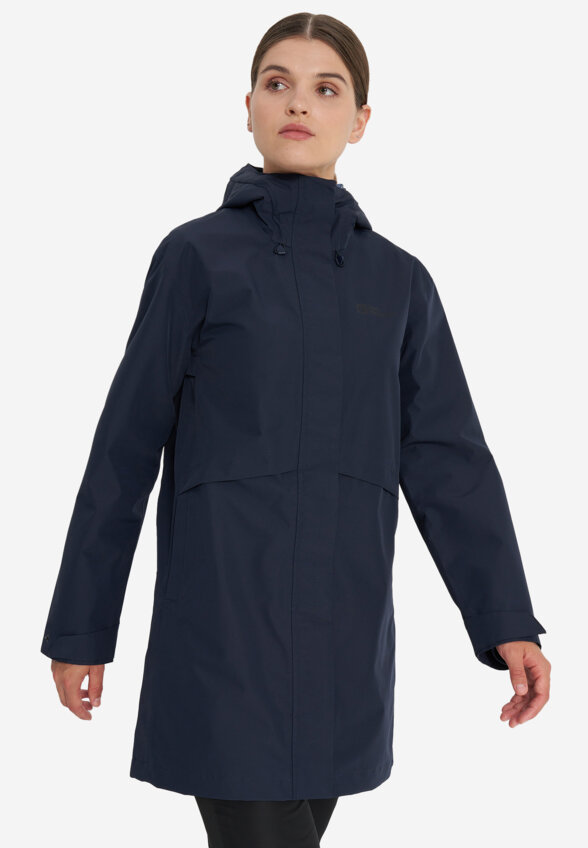 Куртка мембранная женская Jack Wolfskin, Синий