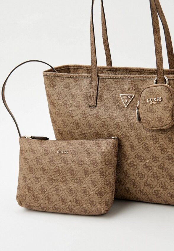 Сумка 2 шт. и кошелек Guess