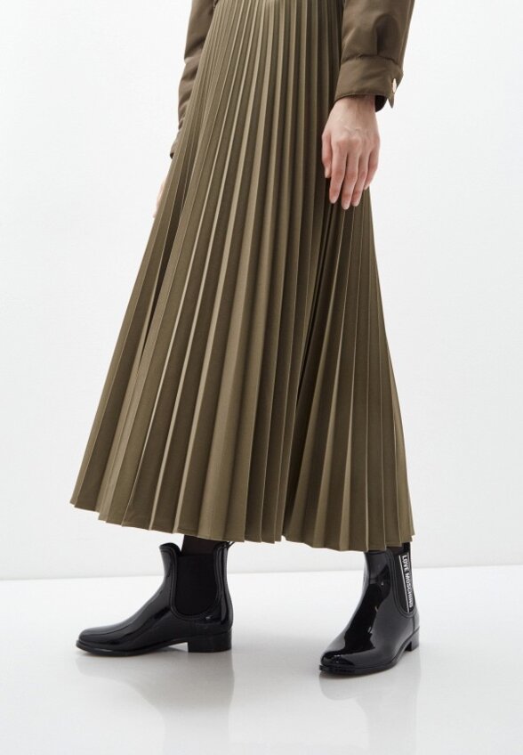 Полусапоги резиновые Love Moschino