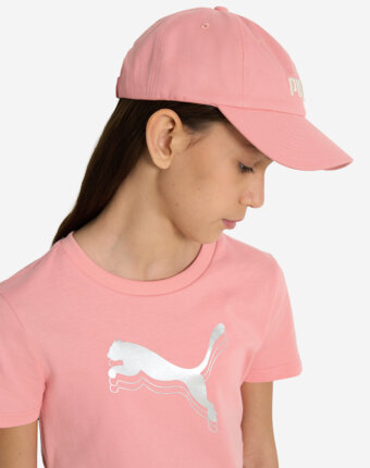 Бейсболка для девочек PUMA Ess No.1 Logo, Розовый женщинам
