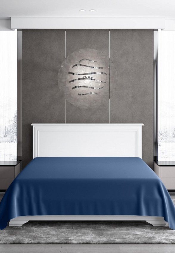 Простыня 1,5-спальная Soft Silver