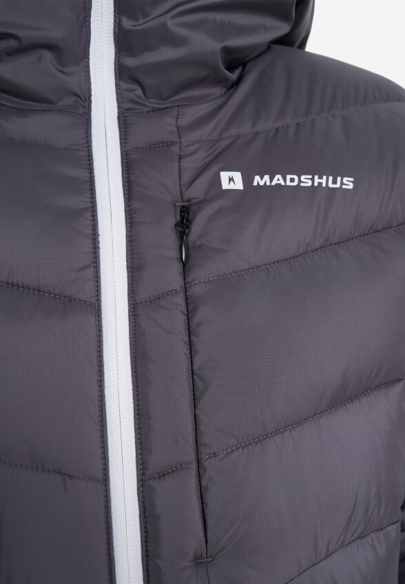 Пуховик женский Madshus, Серый