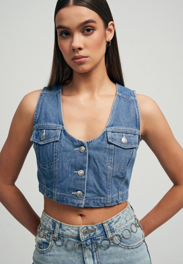 Жилет джинсовый Твое