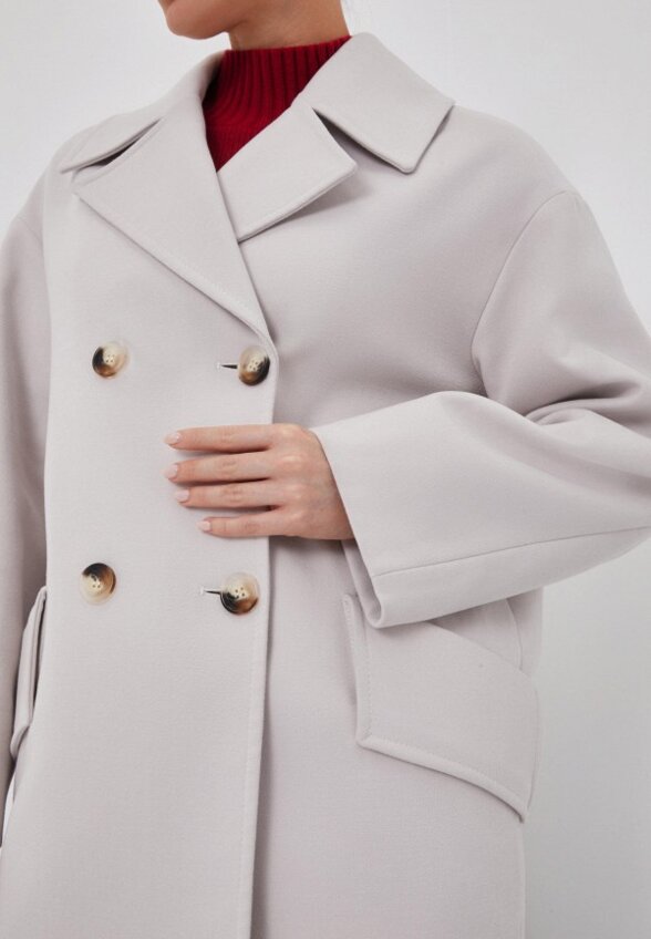 Пальто двубортное ReaLegenda