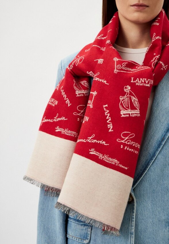 Шарф Lanvin