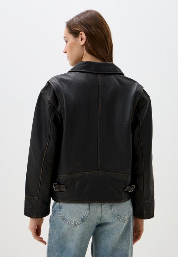 Куртка кожаная Снежная Королева