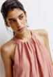 Платье макси с содержанием льна премиум качества2  - превью