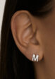 Моносерьга в виде буквы М MIESTILO MIE1  - превью
