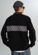 Лонгслив мужской Vans Medford Checkerboard LS, Черный5  - превью