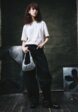 Джинсы Balloon fit с напылением из линейки SELA Young1  - превью