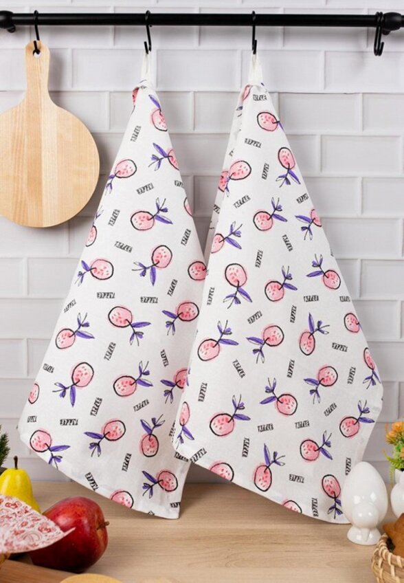 Набор полотенец кухонных Wellness