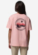 Футболка женская оверсайз Columbia Rolling Bend Graphic Oversized Tee, Розовый2  - превью