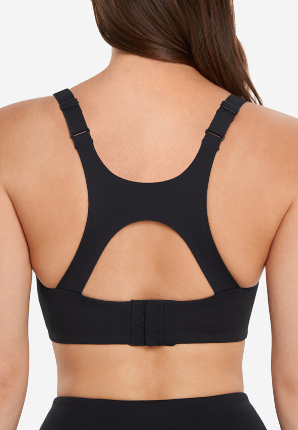 Топ бра спортивный Sensana, Черный