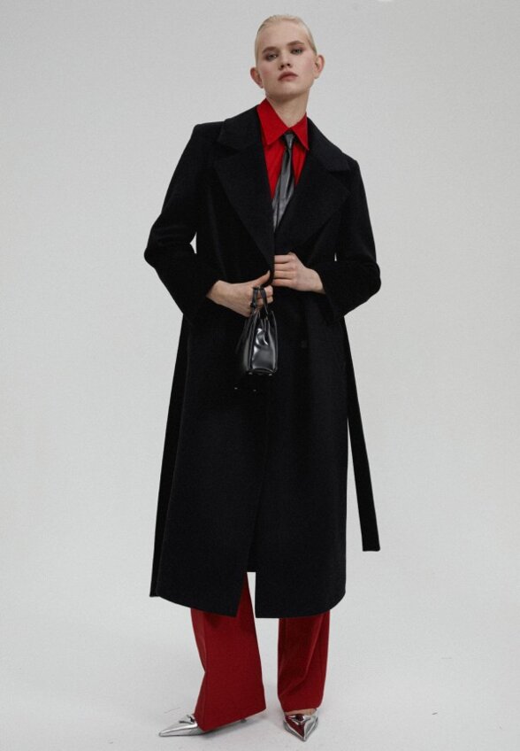 Пальто двубортное Katerina Myachina