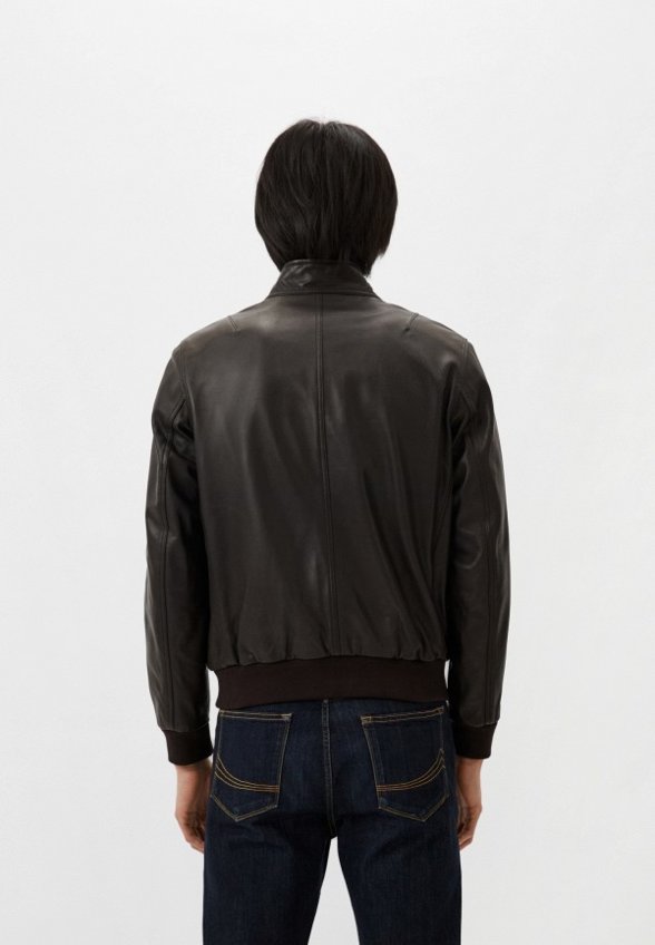 Куртка кожаная Serge Pariente