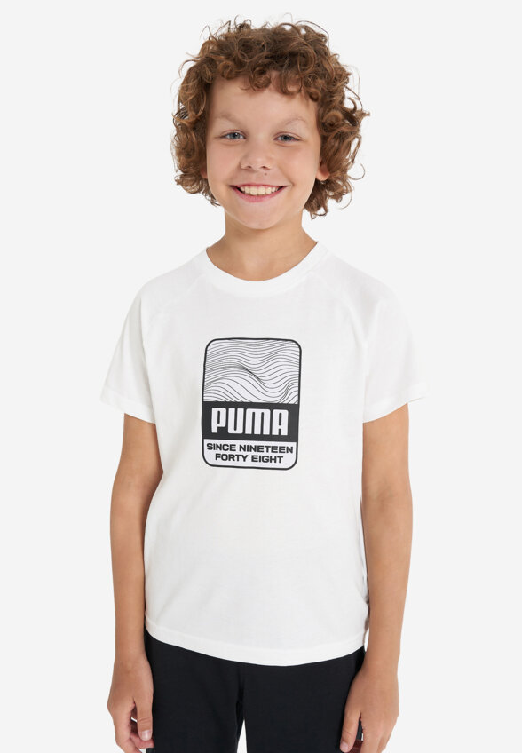 Футболка для мальчиков PUMA Active, Белый