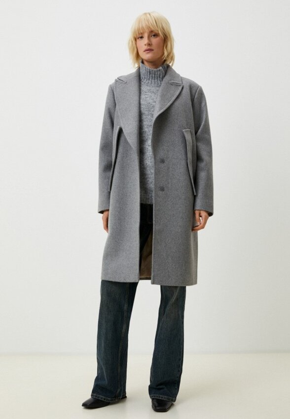 Пальто однобортное 7.2.66