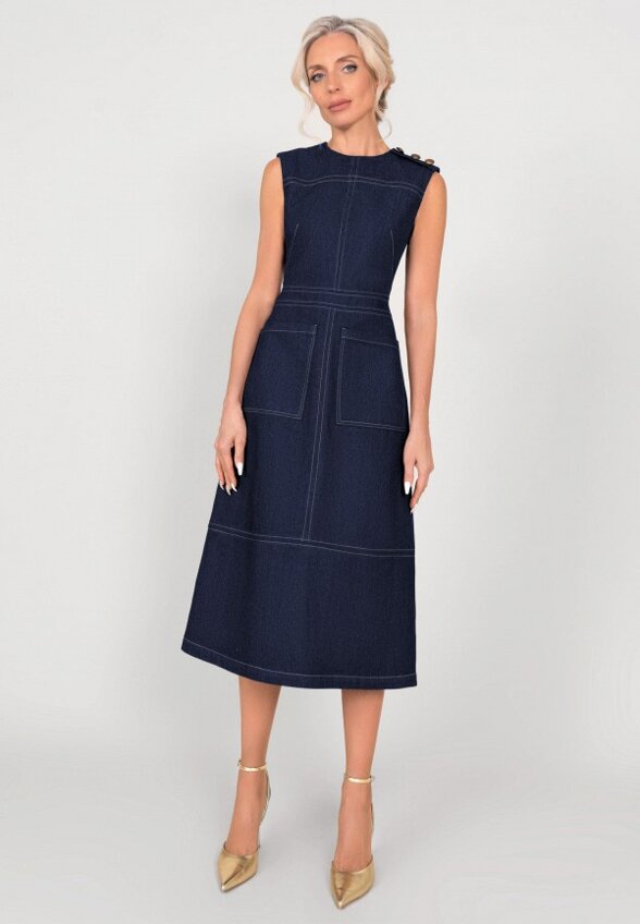 Платье джинсовое Alisia Fiori