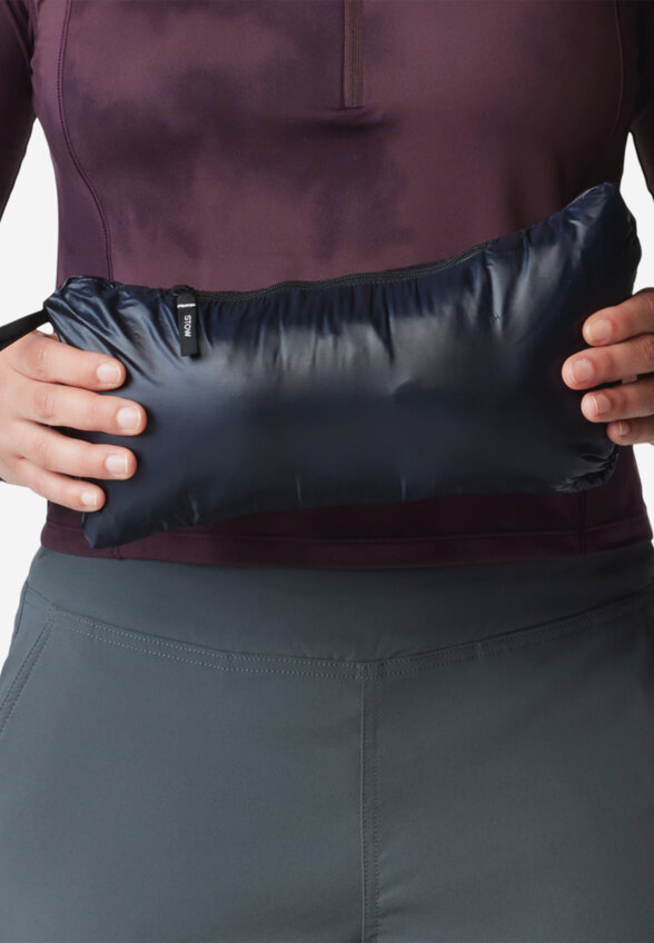 Ультралегкий пуховик женский Mountain Hardwear Deloro, Фиолетовый