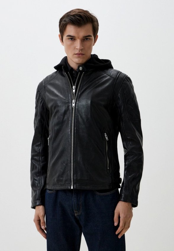 Куртка кожаная Urban Fashion for Men