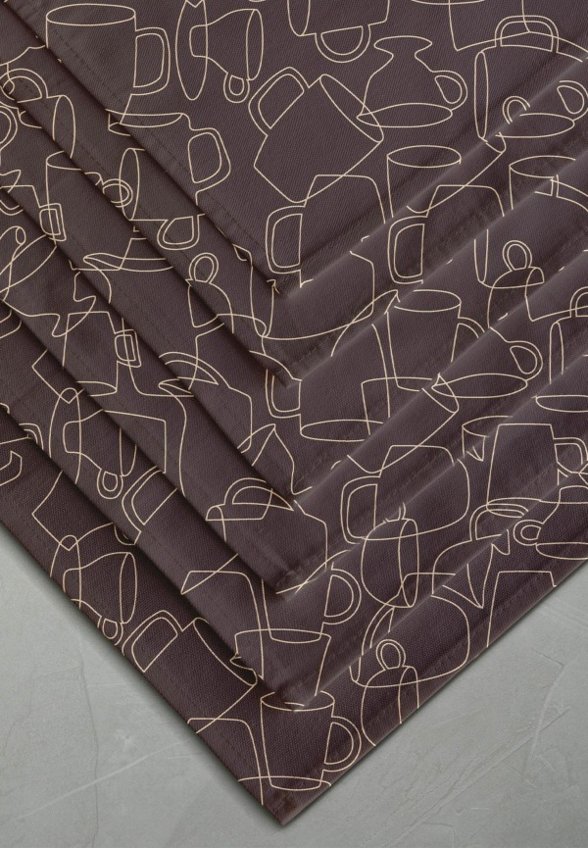 Комплект салфеток сервировочных Унисон