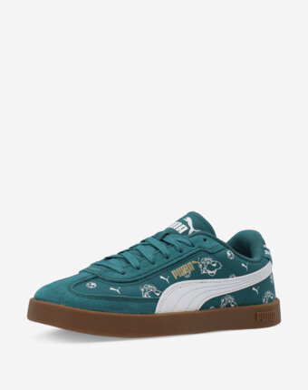Кеды детские PUMA Club II Era Super, Зеленый женщинам