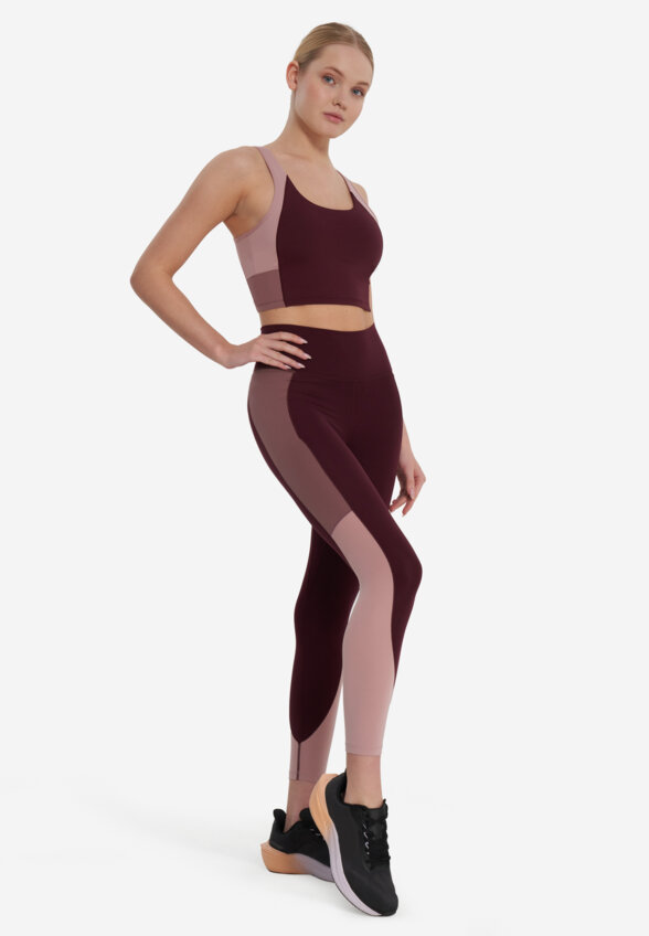 Легинсы женские Under Armour Meridian Colorblock, Розовый