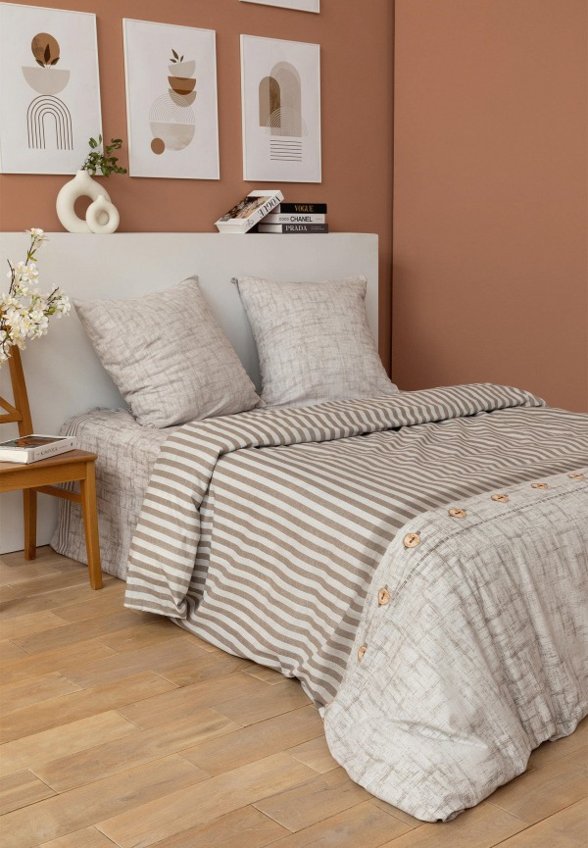 Постельное белье Евро Унисон