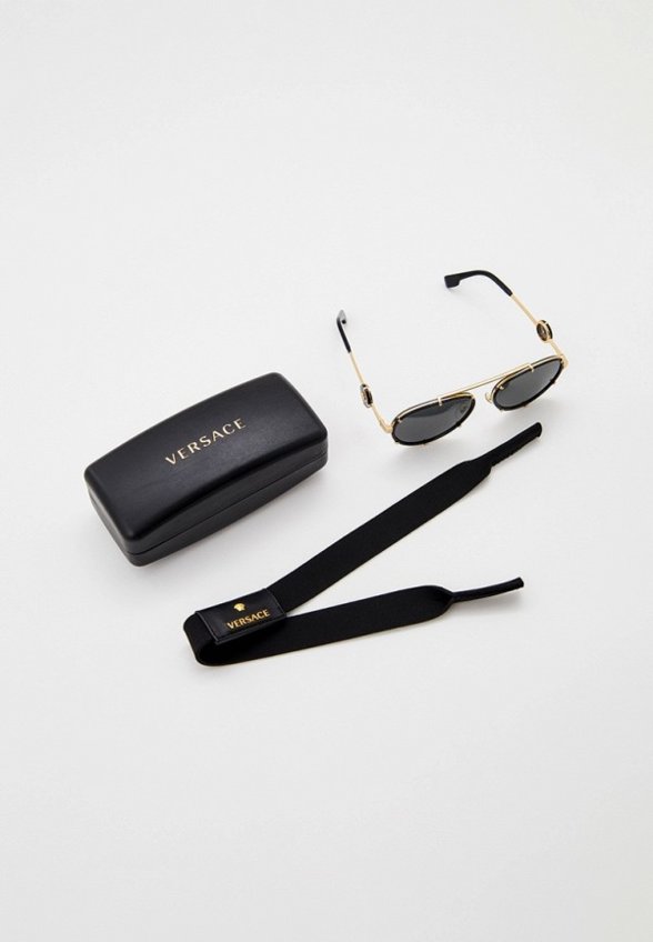 Очки солнцезащитные и шнурок Versace
