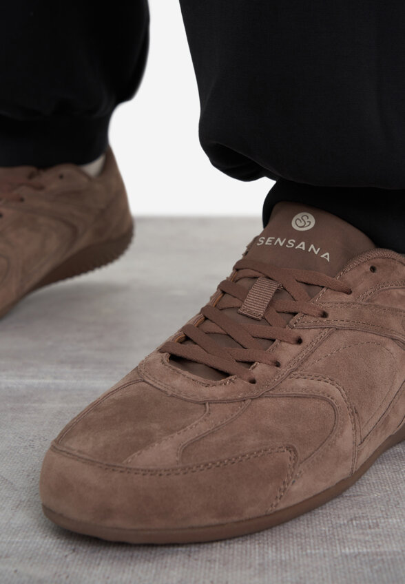 Кроссовки женские Sensana Carmella Lthr, Коричневый
