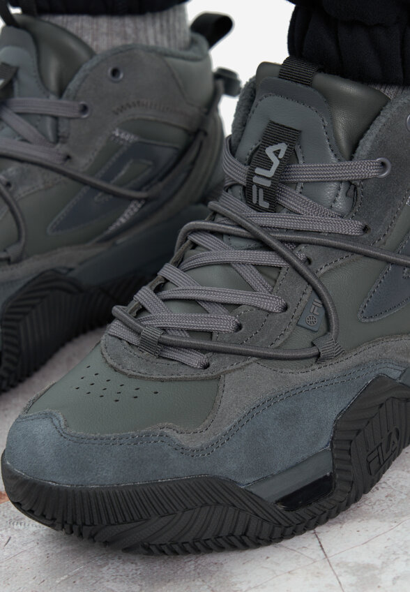 Кроссовки утепленные мужские FILA Wade Mid, Серый