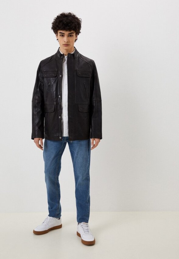 Куртка кожаная Jorg Weber