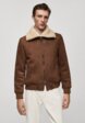 Бомбер меховой Mango Man1  - превью