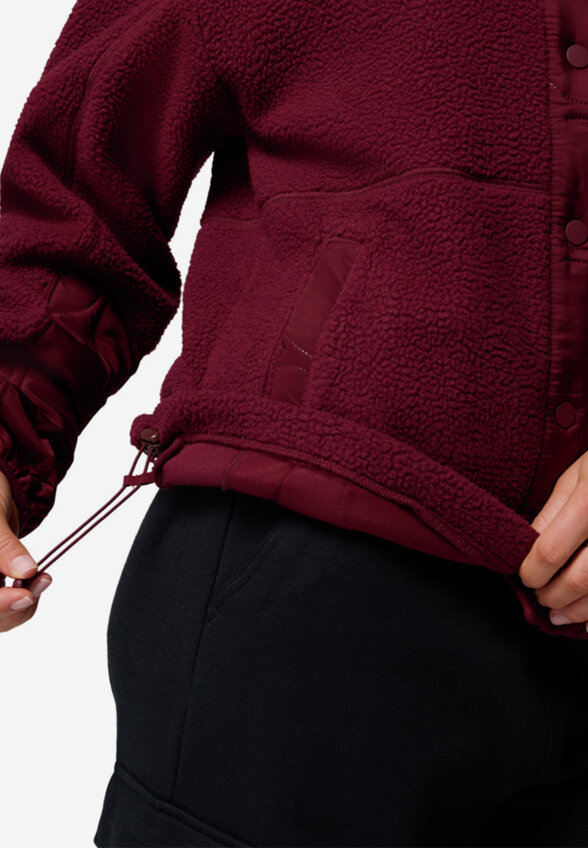 Джемпер флисовый женский Columbia Cloud Point Snap, Красный